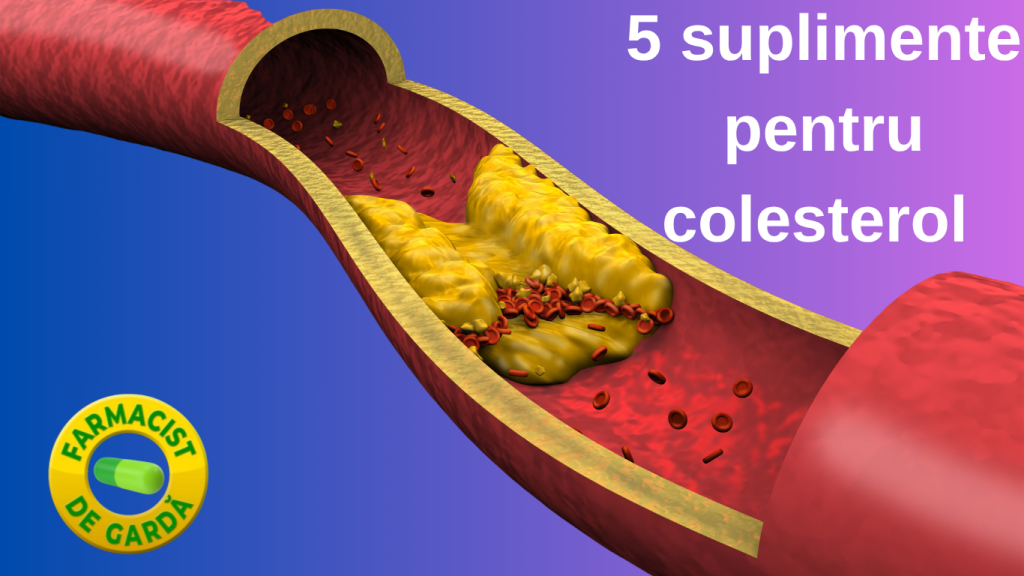 5 suplimente pentru colesterol
