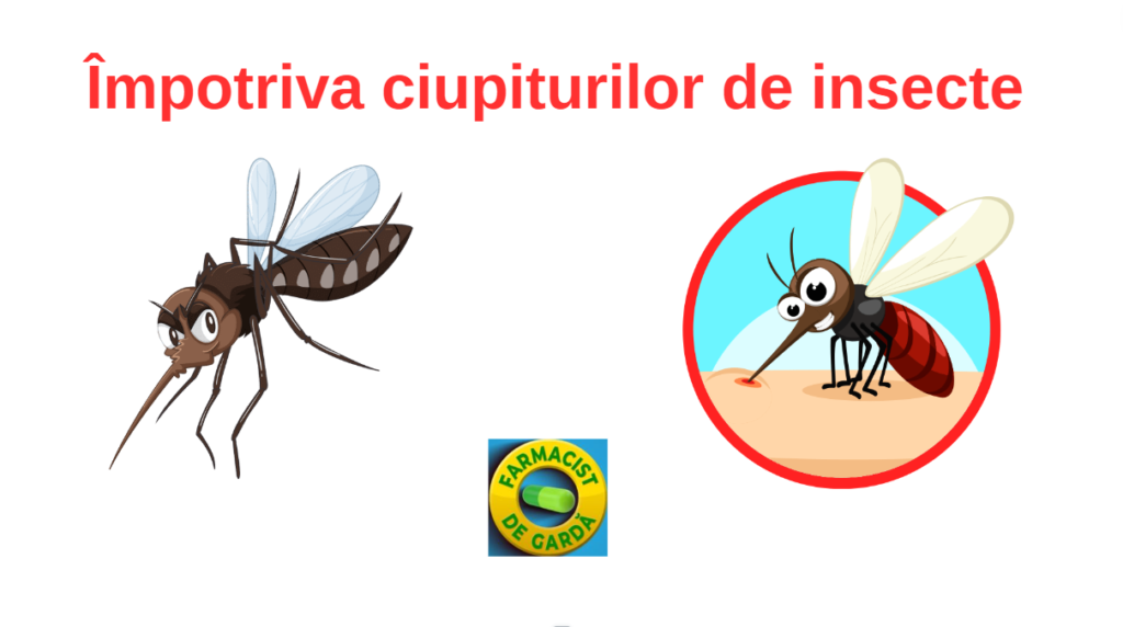 Împotriva ciupiturilor de insecte