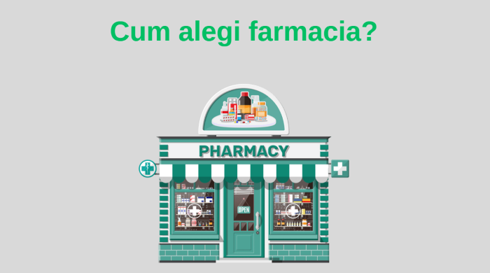 Cum alegi farmacia?