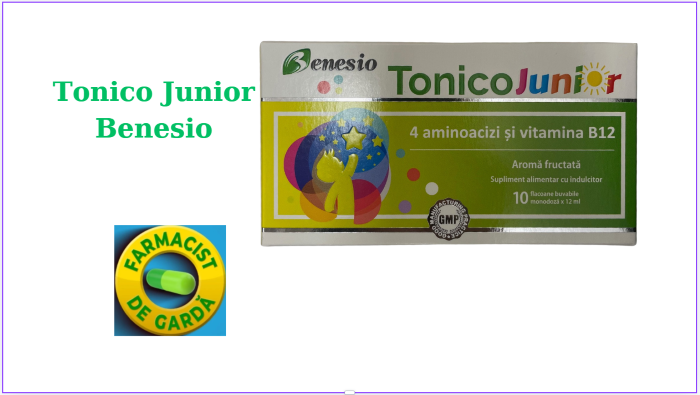 Tonico junior - Benesio