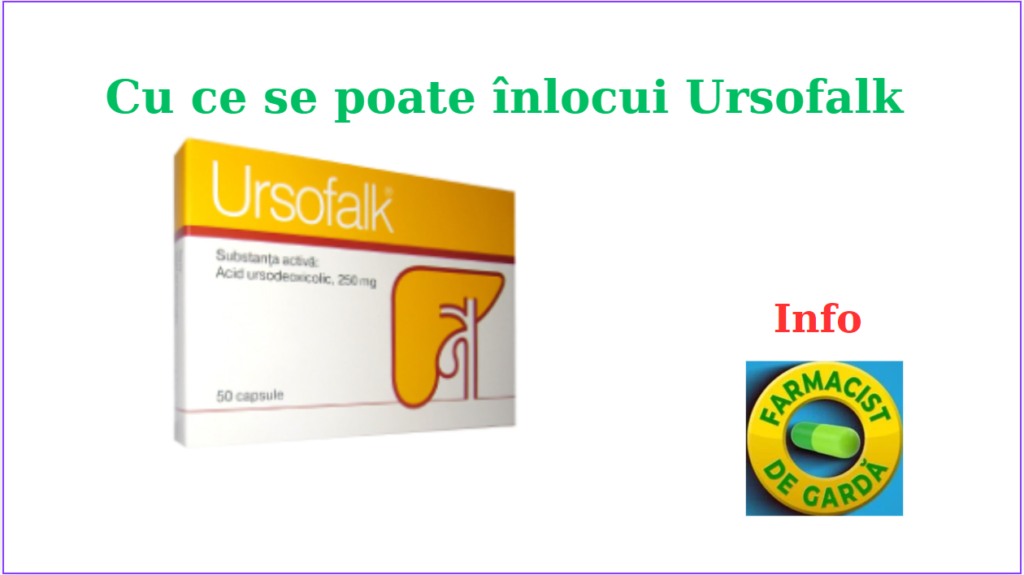 Ursofag Inlocuitor pentru Ursofalk - Farmacist de garda