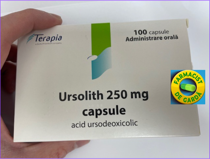 Ursolith 250 mg - Terapia