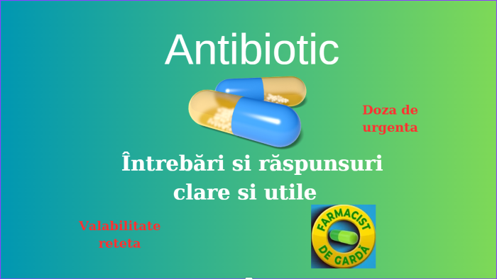 Antibiotic - întrebări cu răspunsuri