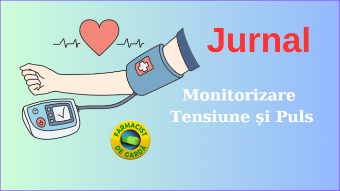 Jurnal monitorizare tensiune si puls