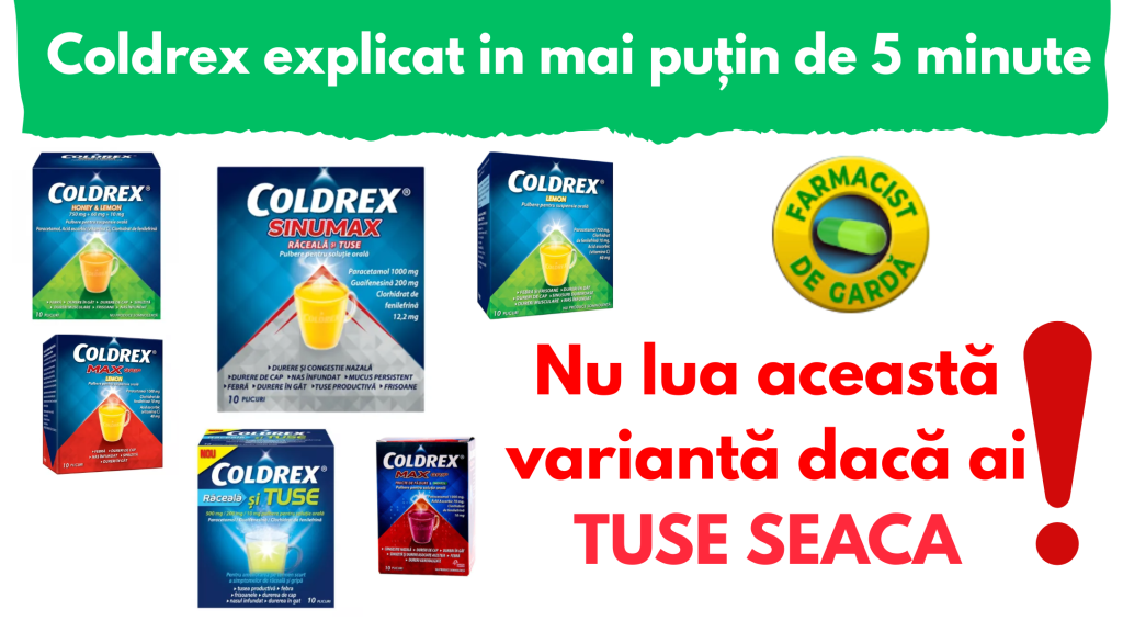 Tipuri de Coldrex
